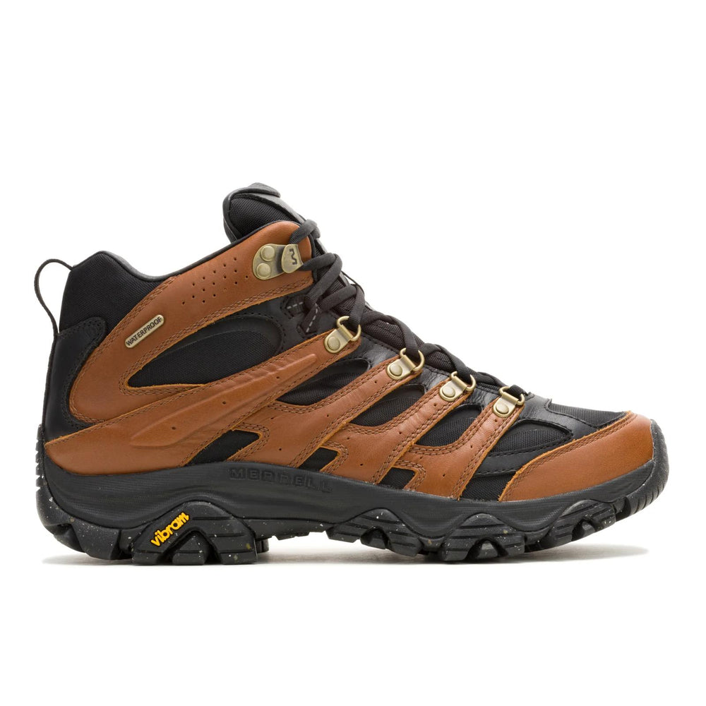 Moab 3 Luxe Leather Mid Waterproof - Men | Merrell Discount