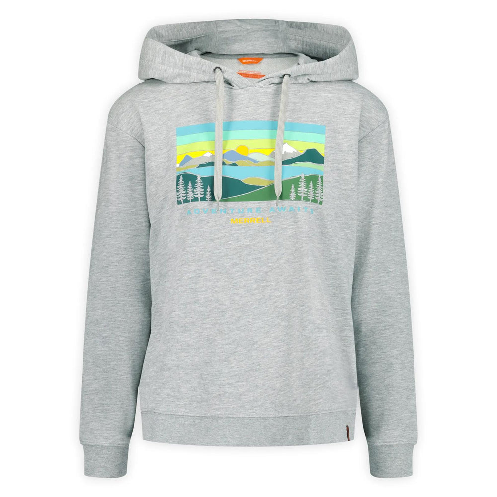 Await Adventure Semi-Cropped Graphic Hoody - Tops | Merrell