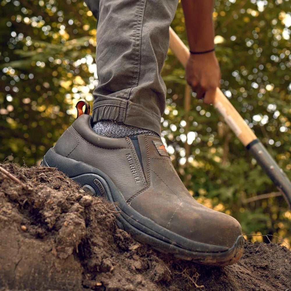 Jungle Moc Leather Comp Toe Work Shoe Wide Width - Work | Merrell Onsale