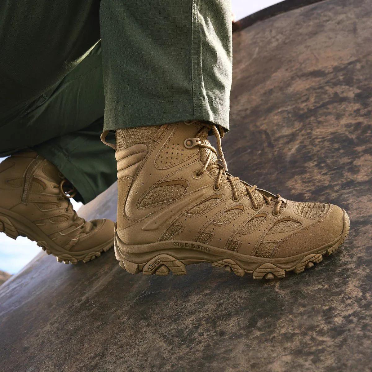 Moab 3 8" Tactical Zip Waterproof Boot - Sale | Merrell Onsale