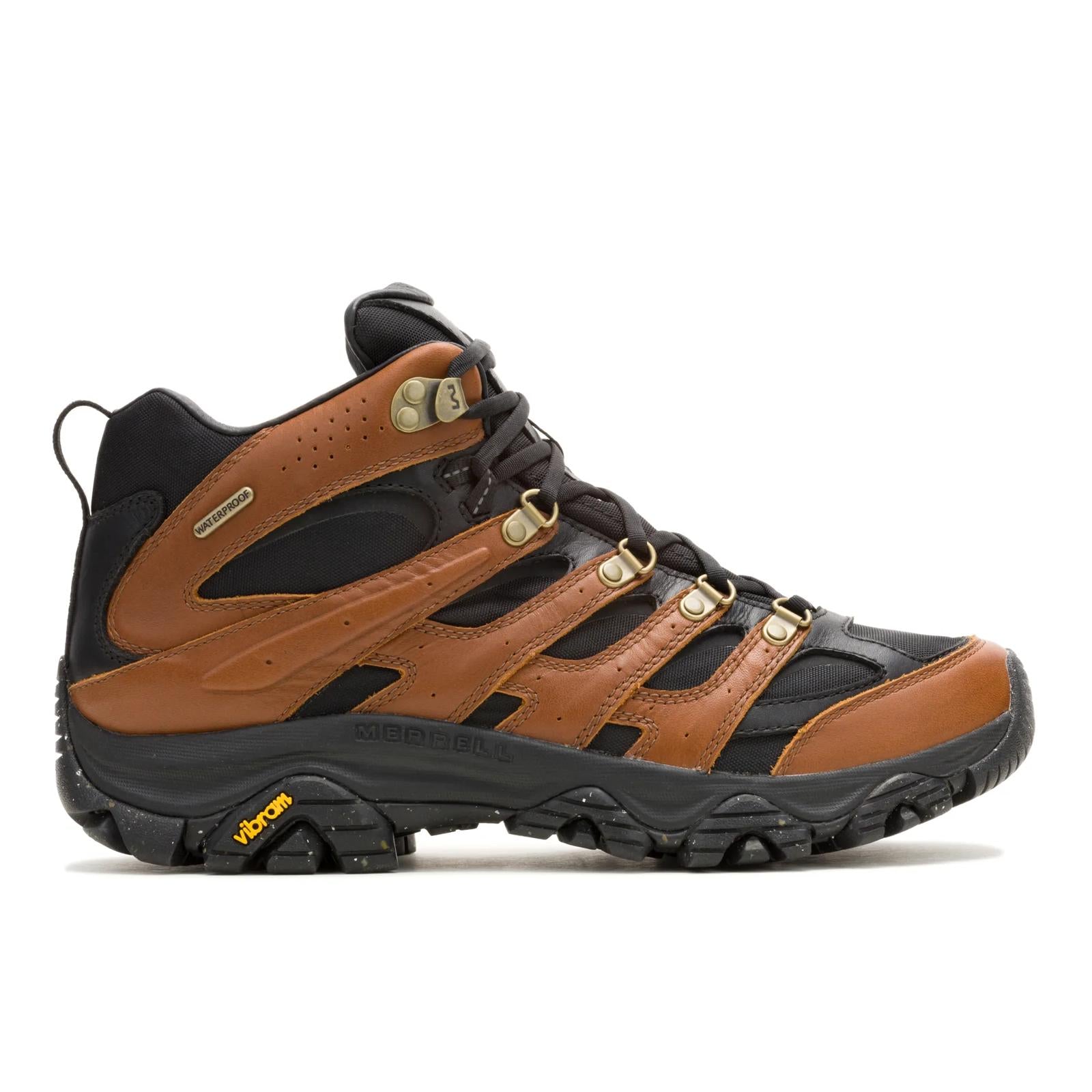 Moab 3 Luxe Leather Mid Waterproof - Men | Merrell Discount