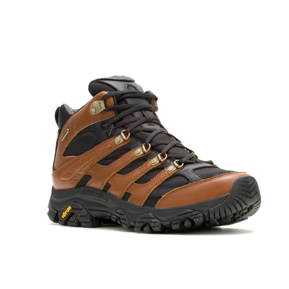 Moab 3 Luxe Leather Mid Waterproof - Men | Merrell Discount
