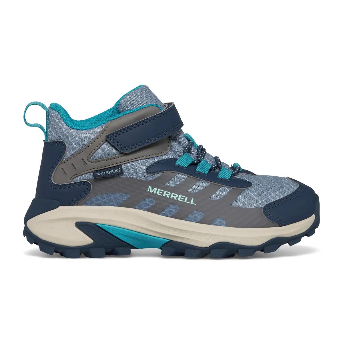 Big Kid's Moab Speed Mid 2 A/C Waterproof - Hiking | Merrell Discount