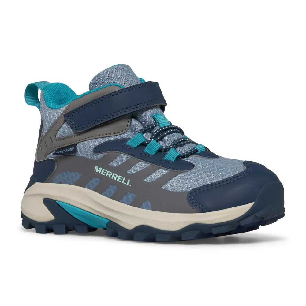 Big Kid's Moab Speed Mid 2 A/C Waterproof - Hiking | Merrell Discount
