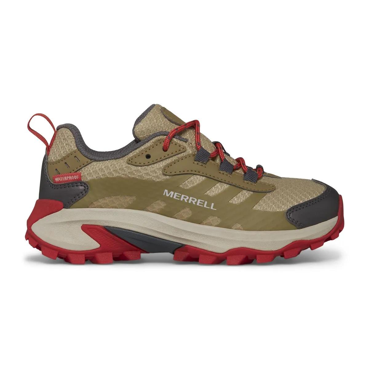 Big Kid's Moab Speed 2 Low Waterproof - Hiking | Merrell Onsale