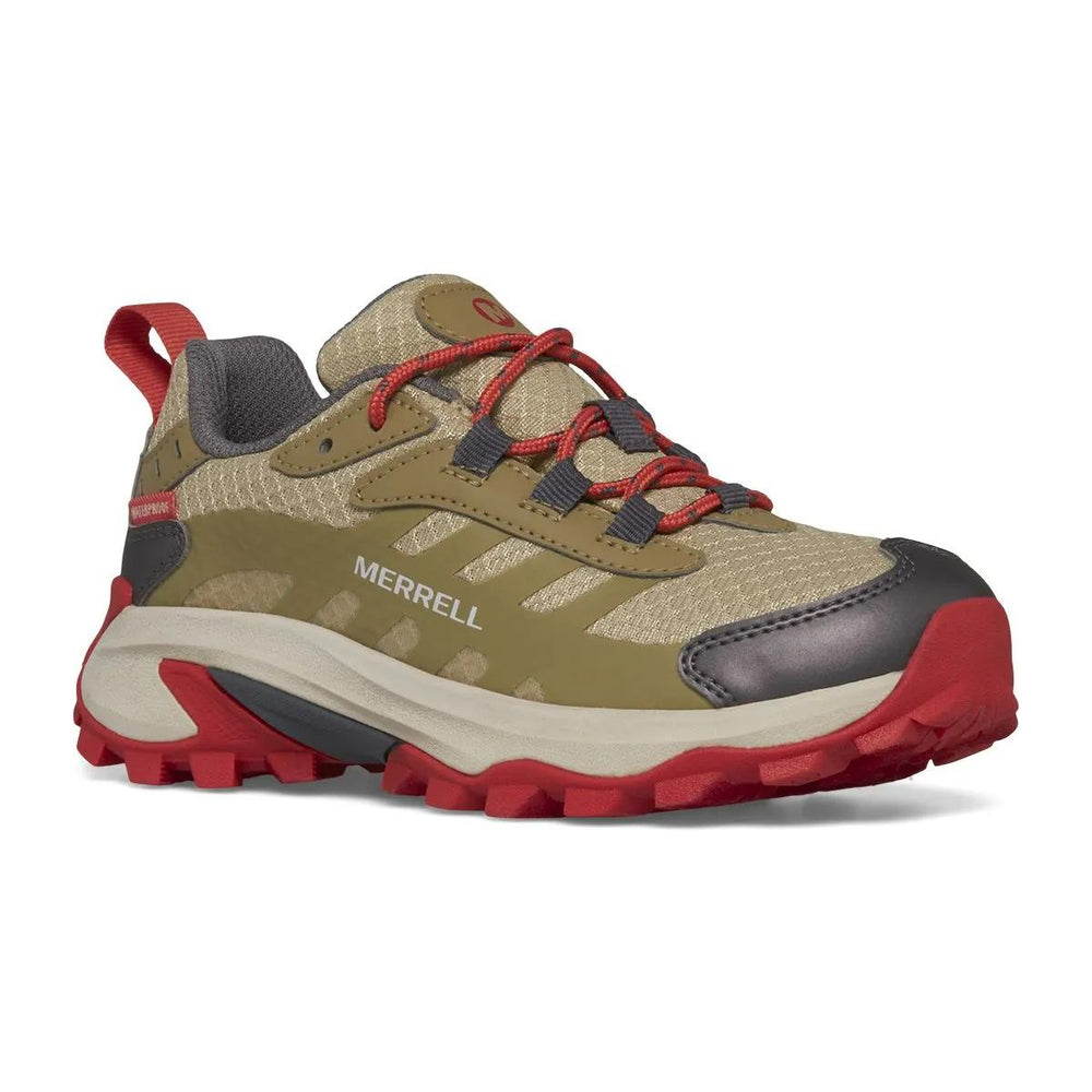 Big Kid's Moab Speed 2 Low Waterproof - Hiking | Merrell Onsale
