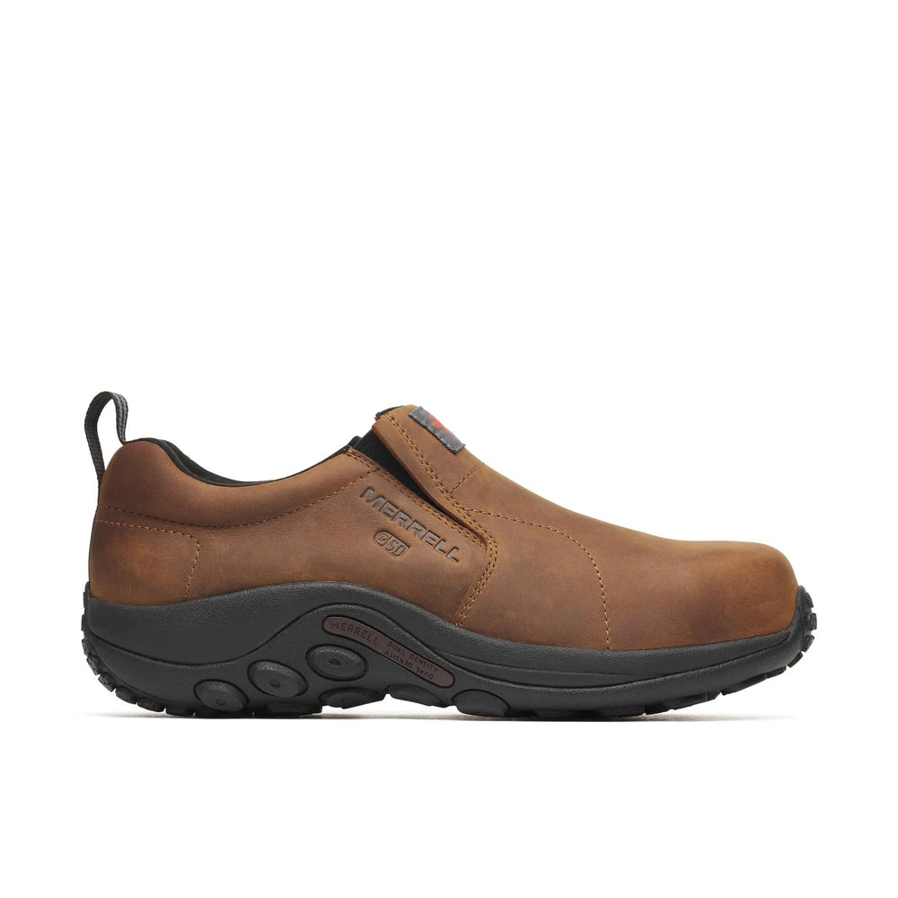 Jungle Moc Leather Hi-Vis Carbon Fiber Static Dissipative 10 Low Wide Width - Sale | Merrell Onsale