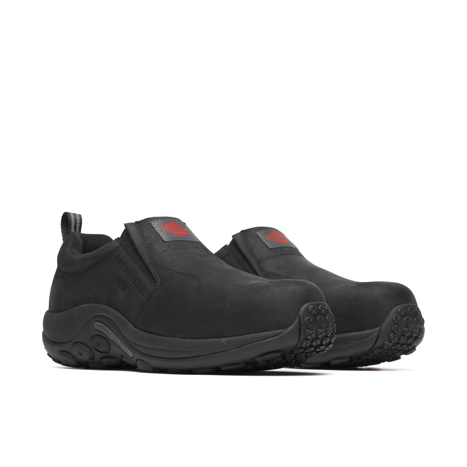 Jungle Moc Leather Hi-Vis Carbon Fiber Static Dissipative 10 Low Wide Width - Sale | Merrell For Sale