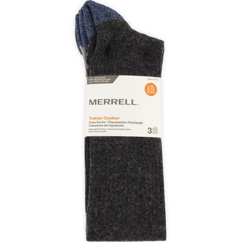 Trekker Outdoor Crew Sock 3 Pack - Socks | Merrell