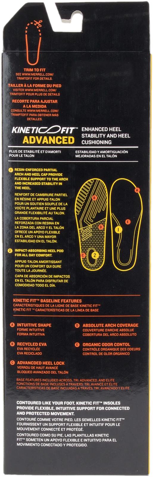 Kinetic Fit™ Advanced Footbed Wide Width - Insoles | Merrell On Sale