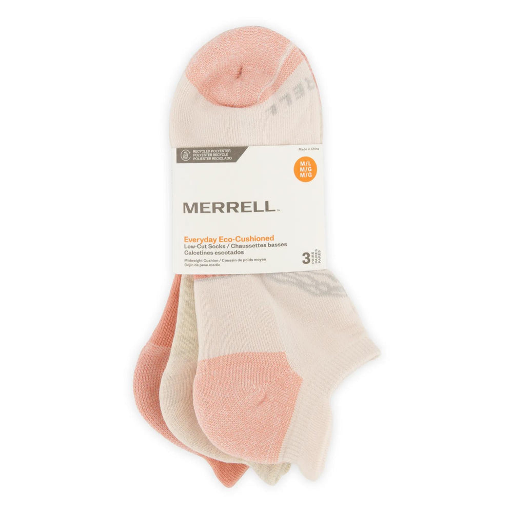 Eco Cushioned Low Cut Socks 3 Pack - Socks | Merrell On Sale