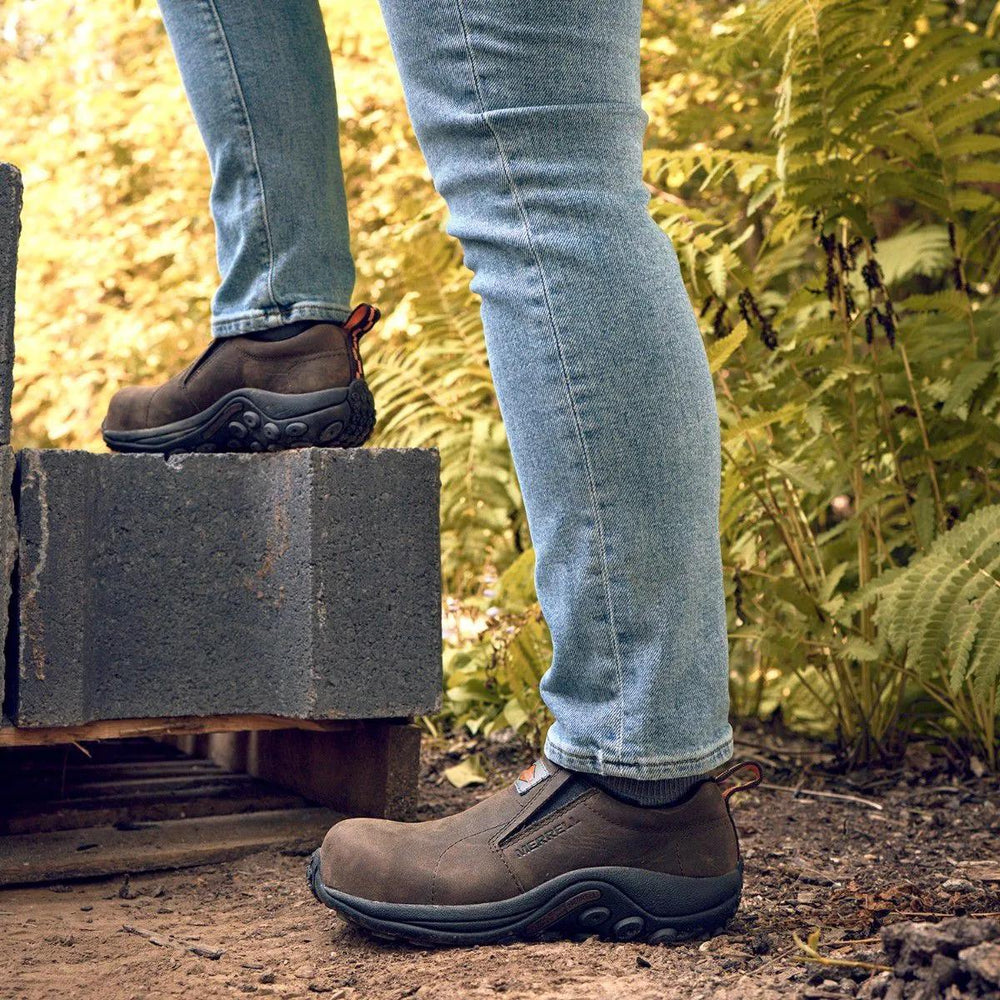 Jungle Moc Leather Comp Toe Work Shoe | Merrell On Sale
