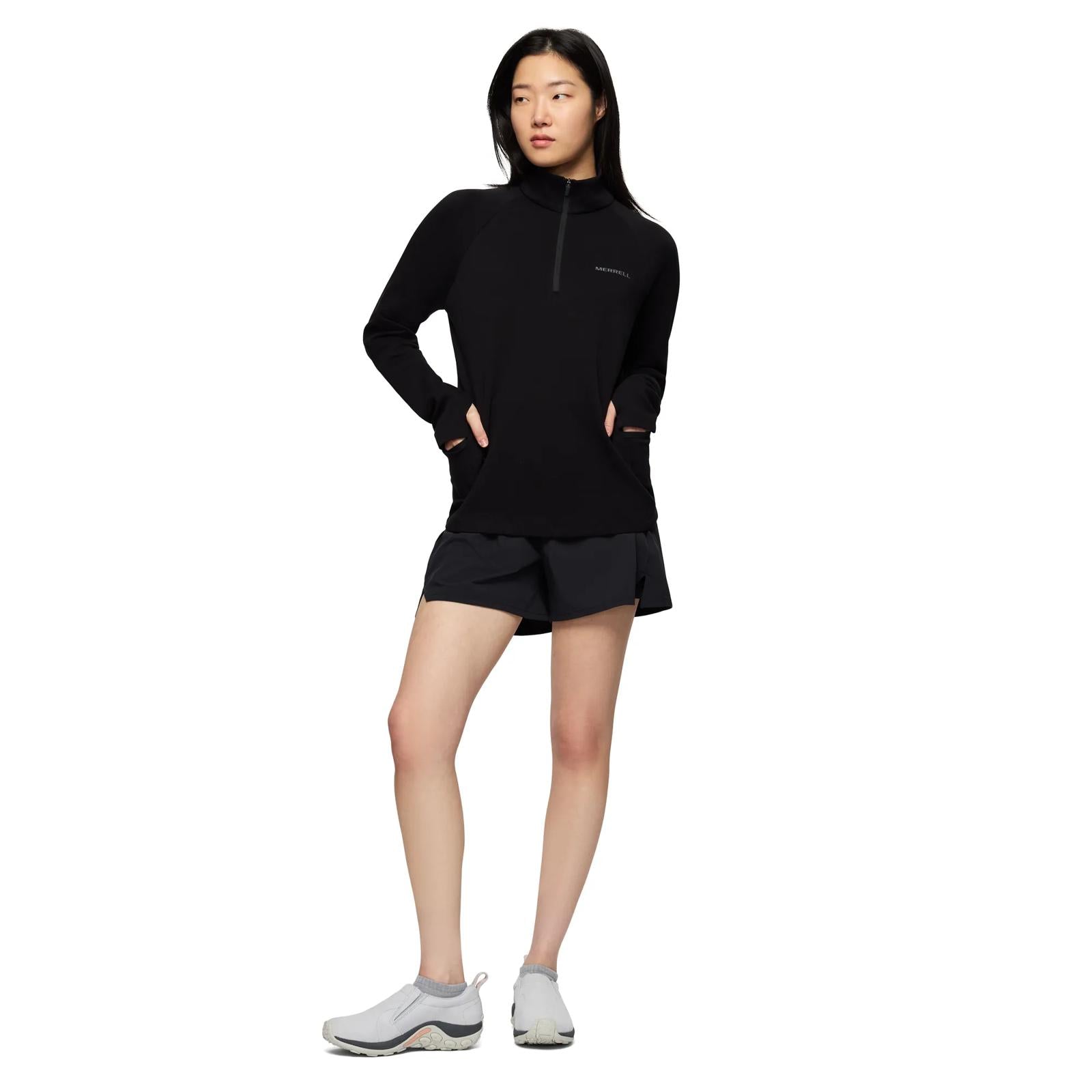 Riley Quarter Zip Mid Layer - Tops | Merrell For Sale
