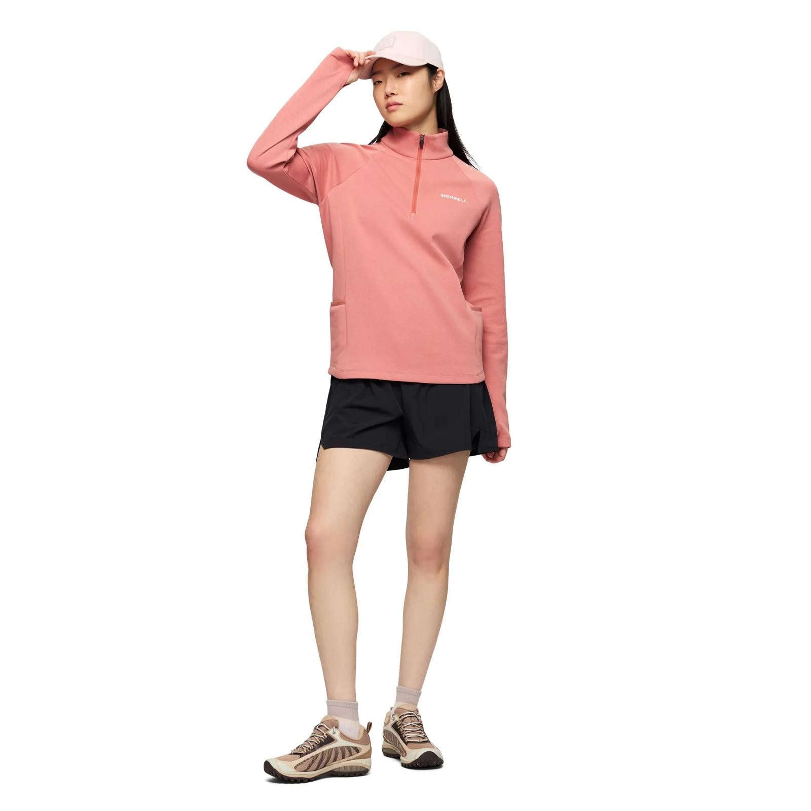 Riley Quarter Zip Mid Layer - Tops | Merrell