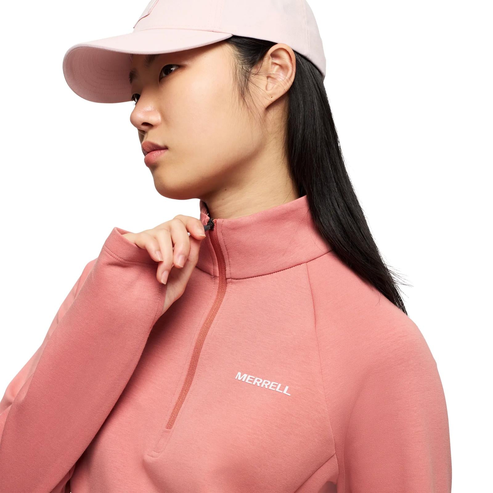 Riley Quarter Zip Mid Layer - Tops | Merrell
