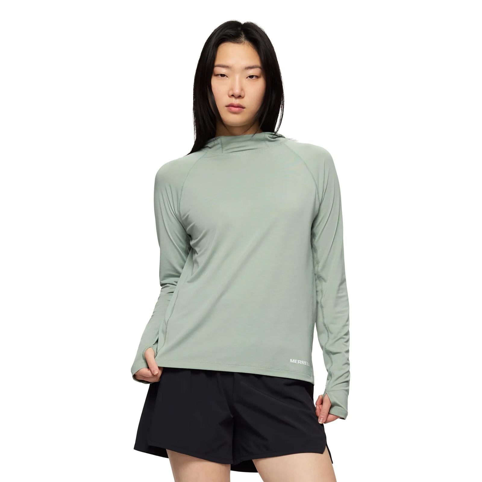 Eliza Tencel Sun Hoody - Tops | Merrell Discount