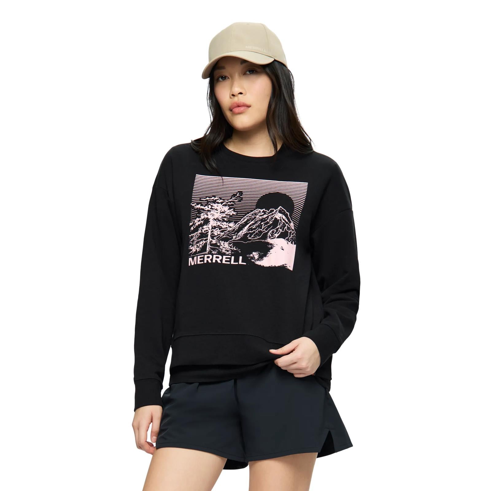 Serenity Graphic Crew - Tops | Merrell For Sale