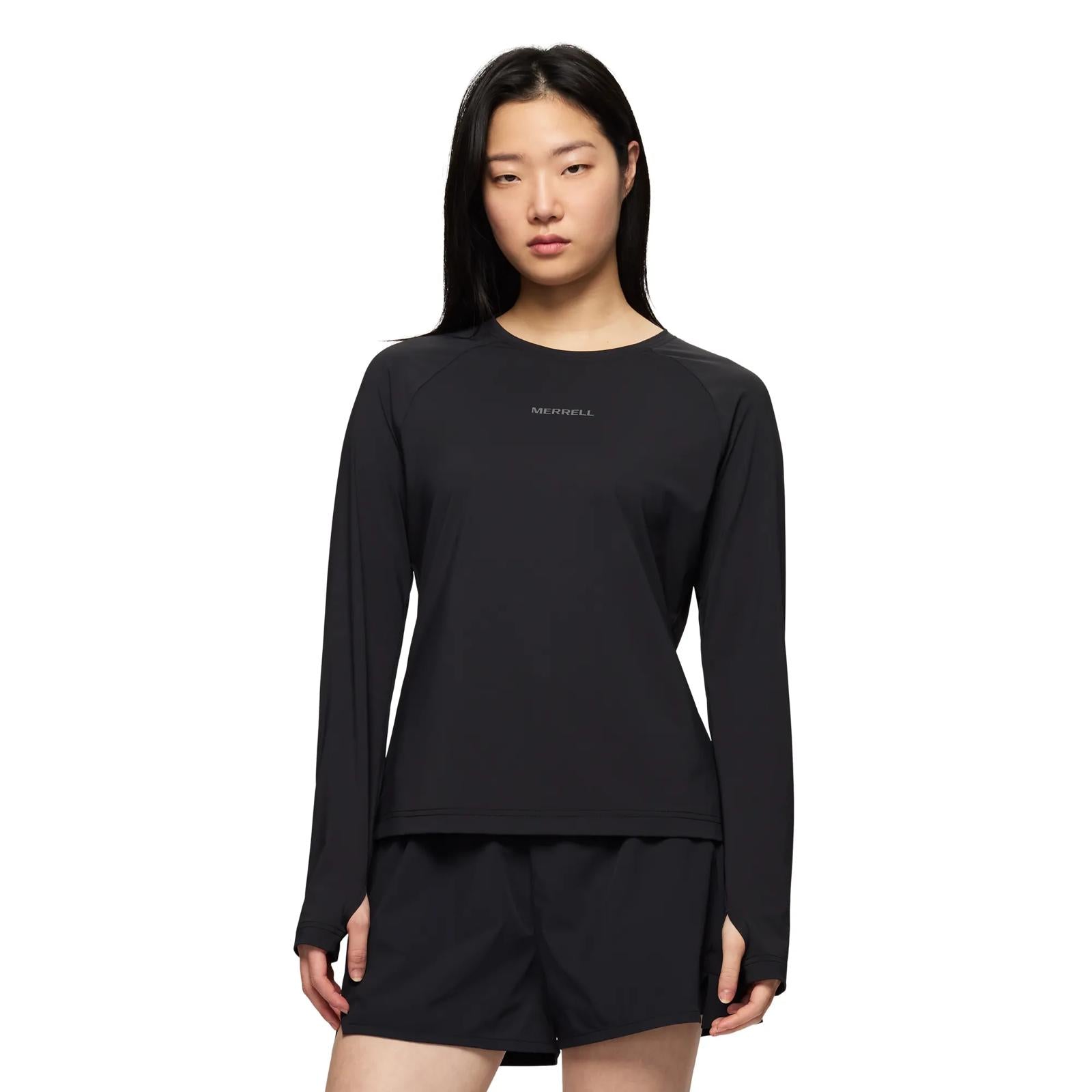 Safan Long Sleeve Raglan Top - Tops | Merrell For Sale