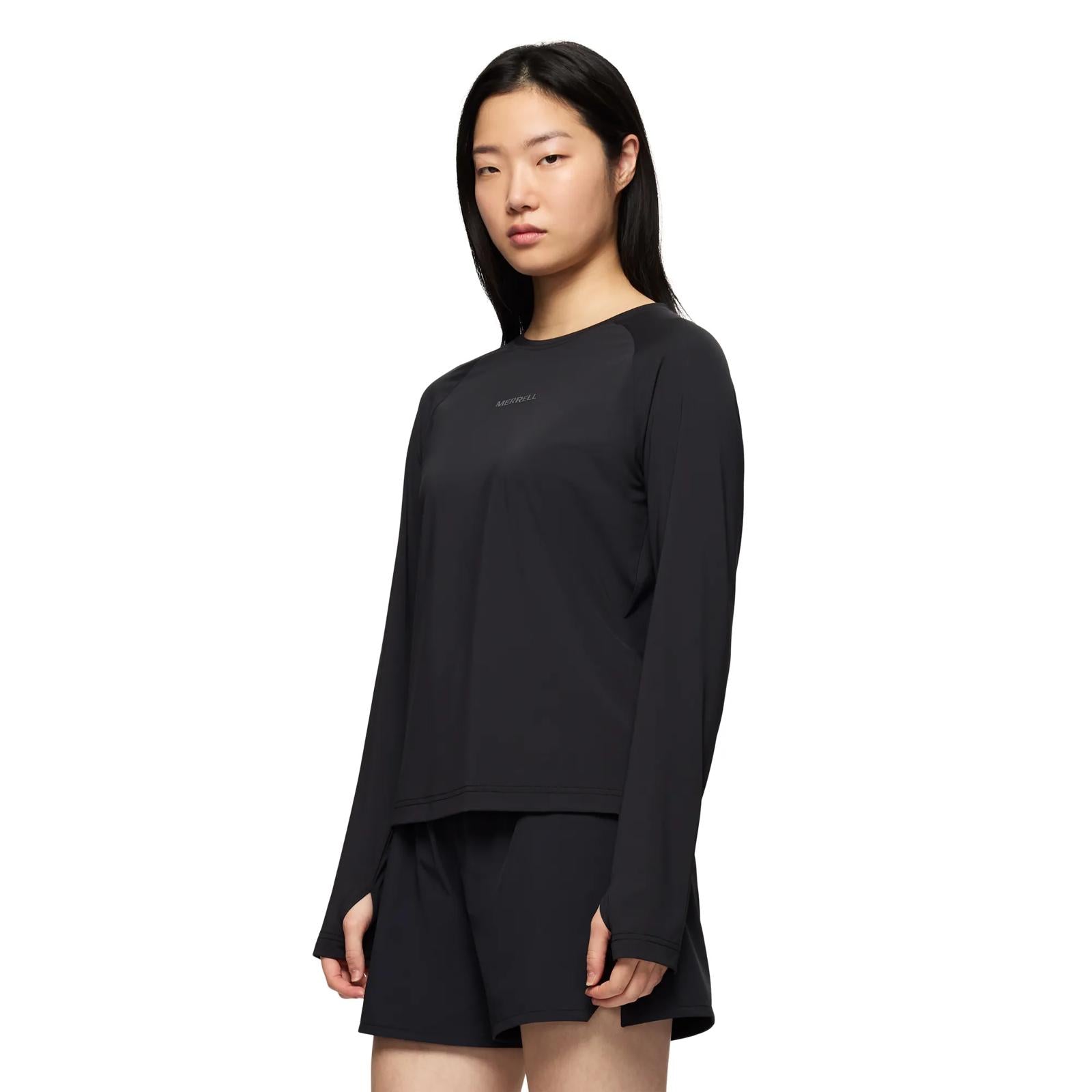 Safan Long Sleeve Raglan Top - Tops | Merrell For Sale