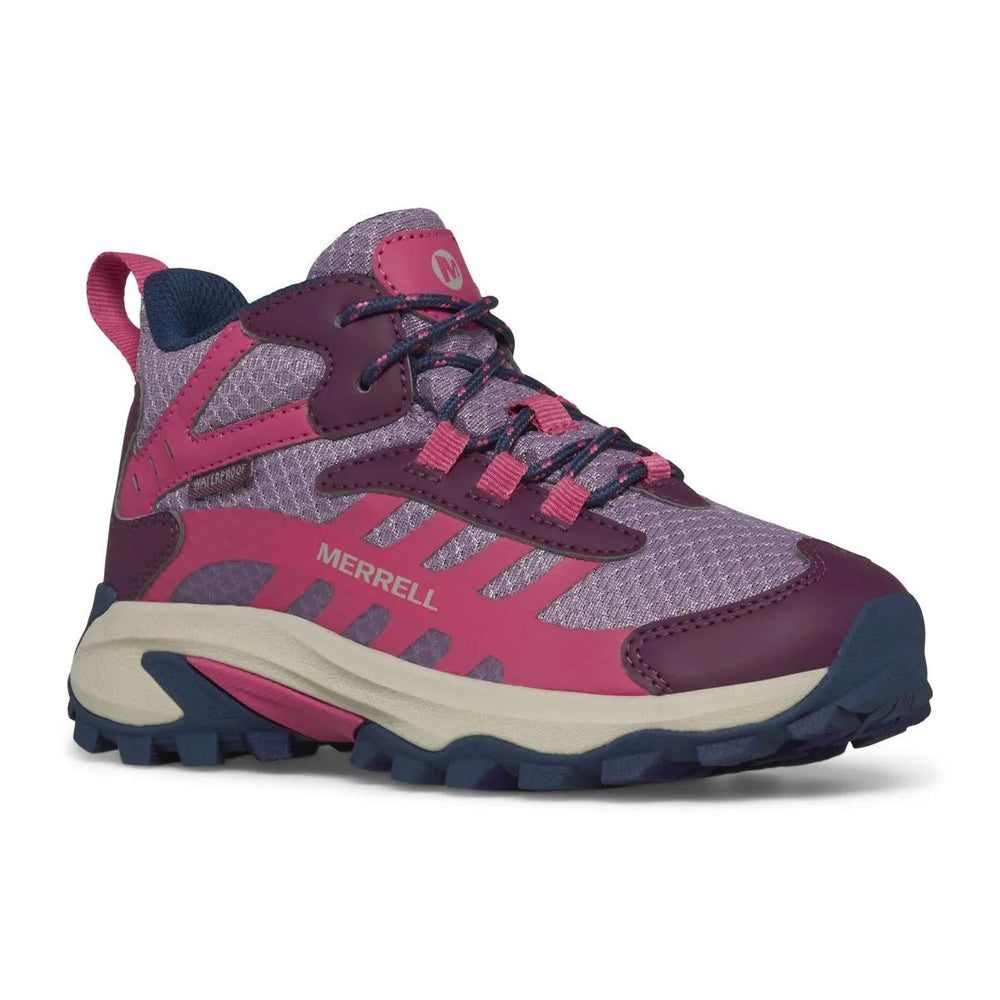 Big Kid's Moab Speed 2 Mid Waterproof | Merrell Onsale