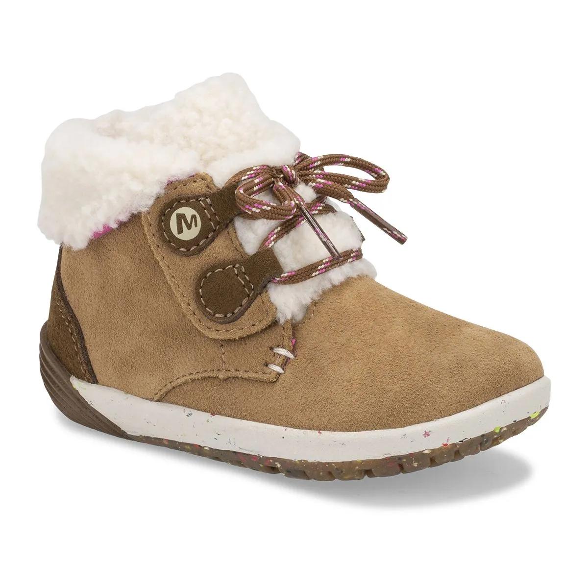 Little Kid's Bare Steps® Cocoa Jr. Boot | Merrell Onsale